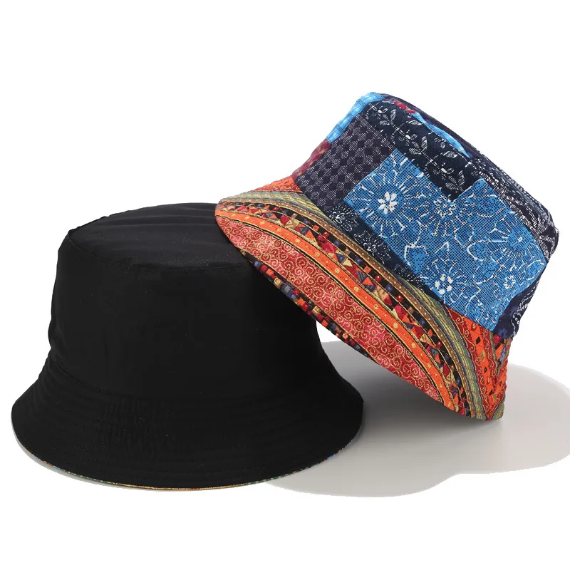 Women Bucket Hat Fashion Cotton Printing Beach bob Hat Chapeau Wholesale Fishermen Cap UV protection Visor Hats gorro pescado
Women Bucket Hat Fashion Cotton Printing Beach bob Hat Chapeau Wholesale Fishermen Cap UV protection Visor Hats gorro pescado