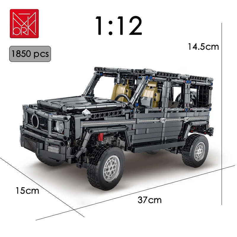Classic Black G63 Off-road Car Building Blocks Assembling Model MOC City High Tech SUV Brick Children's Toy Gift 
Classic Black G63 Off-road Car Building Blocks Assembling Model MOC City High Tech SUV Brick Children's Toy Gift
