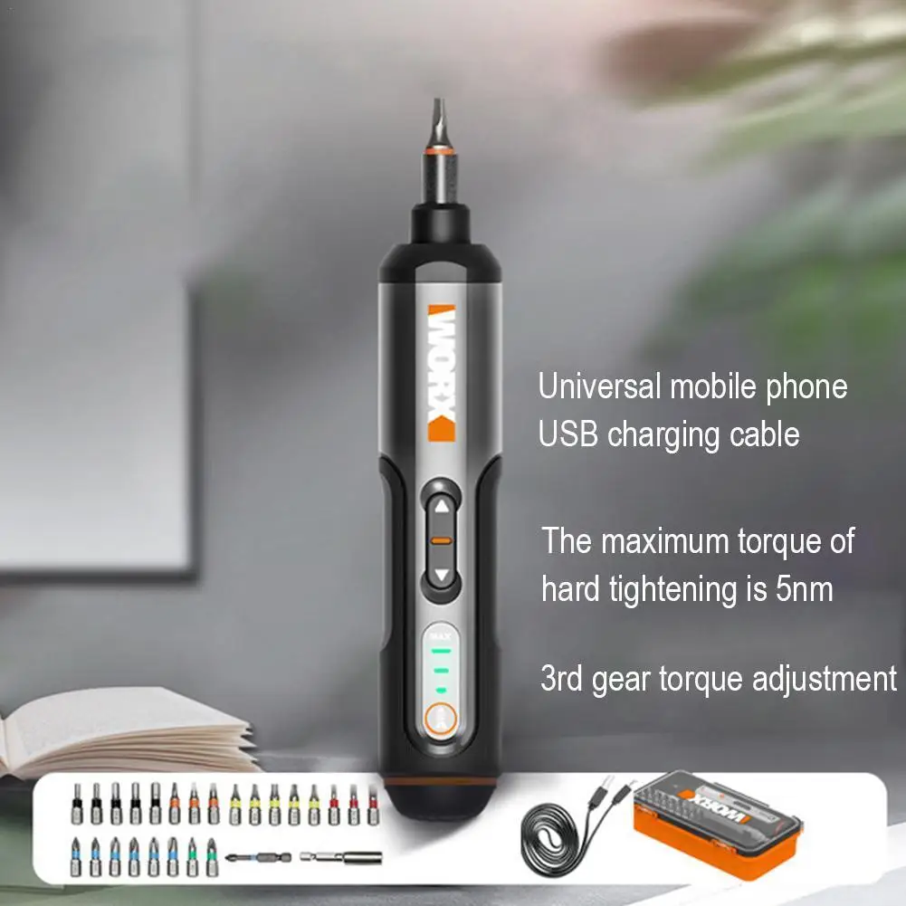 Electric Screwdriver Multifunction Smart 3.6V Cordless Screwdriver Power Screwdriver Repair Household Tool With Replace Parts
Electric Screwdriver Multifunction Smart 3.6V Cordless Screwdriver Power Screwdriver Repair Household Tool With Replace Parts