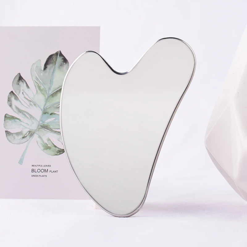 Stainless Steel Scraper Facial Massage Gua Sha Tool Face Lift Anti-Aging Skin Tightening Cooling Metal Contour Reduce Puffiness
Stainless Steel Scraper Facial Massage Gua Sha Tool Face Lift Anti-Aging Skin Tightening Cooling Metal Contour Reduce Puffiness