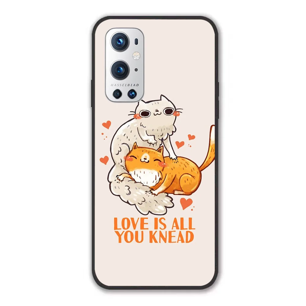 For OnePlus Cute Cats - Love is all you knead Soft TPU Border OnePlus 7 7T 7Pro 8 8T 8Pro 9 9Pro Case
For OnePlus Cute Cats - Love is all you knead Soft TPU Border OnePlus 7 7T 7Pro 8 8T 8Pro 9 9Pro Case