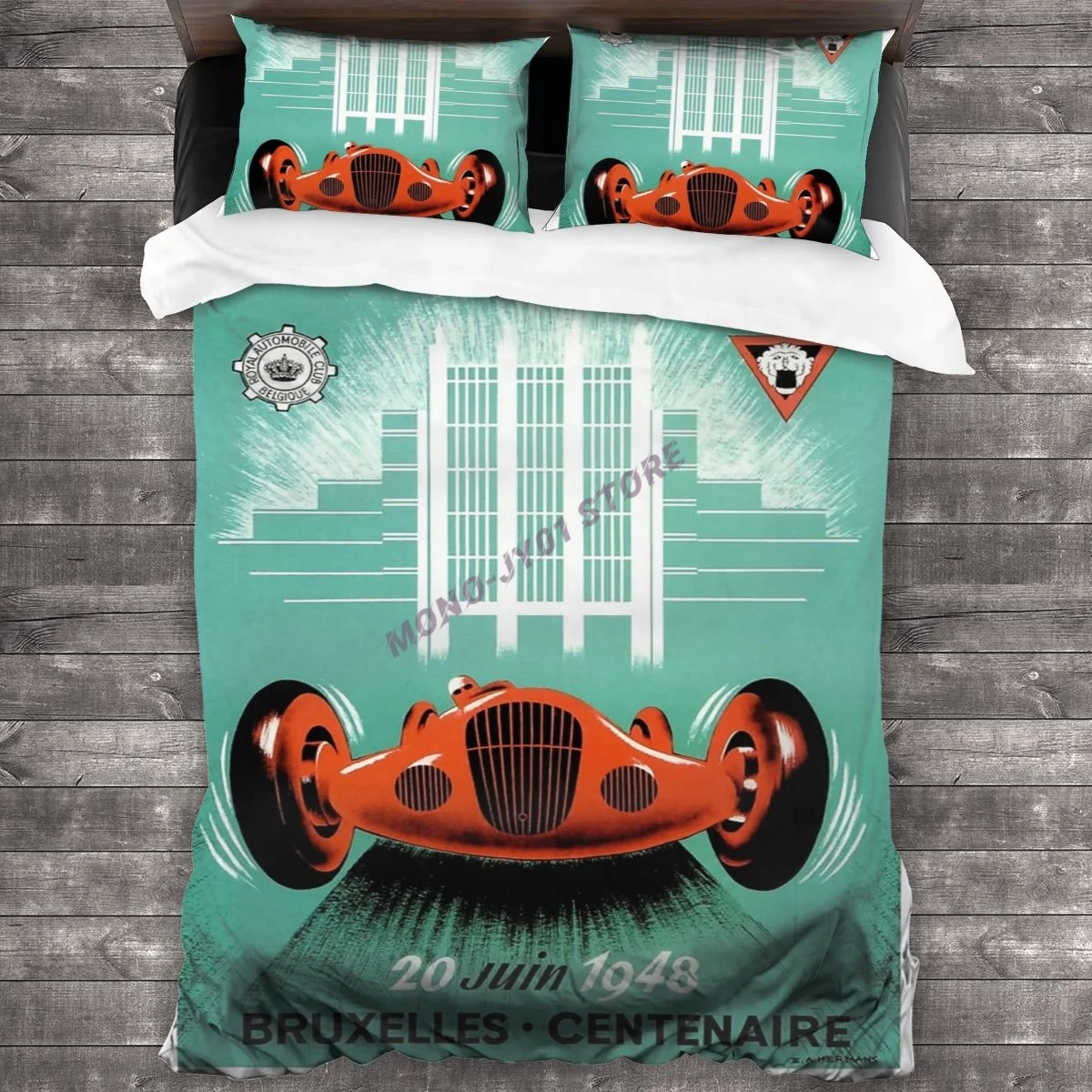 1948 Belgium Prix Automobile Race Bedding Set Duvet Cover Pillowcases Comforter Bedding Sets Bedclothes
1948 Belgium Prix Automobile Race Bedding Set Duvet Cover Pillowcases Comforter Bedding Sets Bedclothes