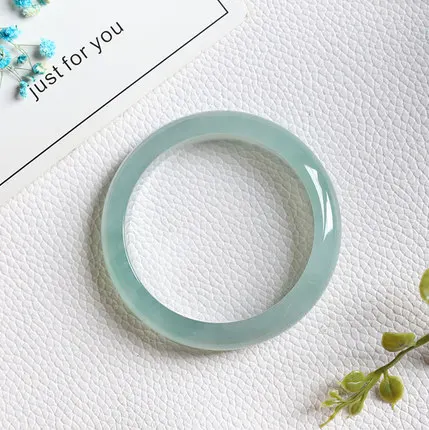 zheru jewelry natural Burmese jadeite 54mm-62mm light green jade bracelet elegant princess bracelet best gift
zheru jewelry natural Burmese jadeite 54mm-62mm light green jade bracelet elegant princess bracelet best gift