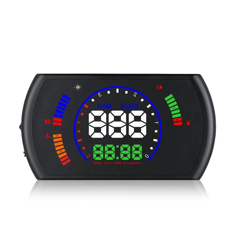 

S600 5.8 Inch OBD2 HUD Speedometer RPM Speed Fuel Consumption On-board Automobile Digital Dispay with Buzz Windshield Projector