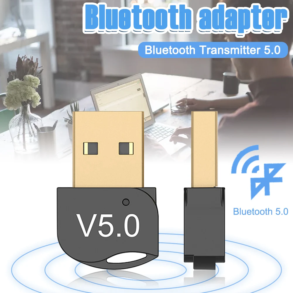 USB Bluetooth 5.0 Adapter Transmitter Bluetooth Receiver Audio Bluetooth Dongle Wireless USB Adapter for Computer PC Laptop
USB Bluetooth 5.0 Adapter Transmitter Bluetooth Receiver Audio Bluetooth Dongle Wireless USB Adapter for Computer PC Laptop