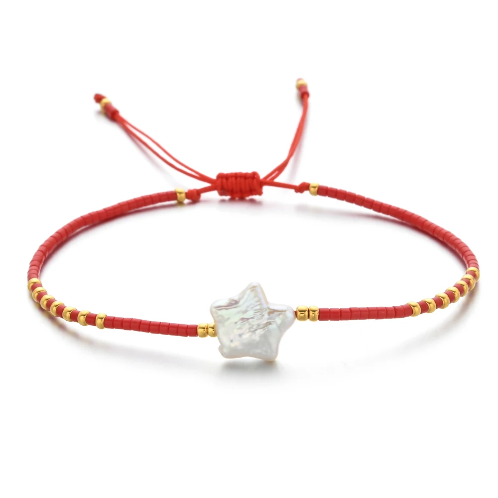 ZMZY Boho Rope Chain New MIYUKI Bracelet Geometric Charm Beads Star Natural Pearl Bracelets For Women Engagement Wedding Jewelry
ZMZY Boho Rope Chain New MIYUKI Bracelet Geometric Charm Beads Star Natural Pearl Bracelets For Women Engagement Wedding Jewelry