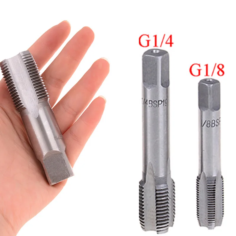 G1/8 1/4 HSS Taper Pipe Tap BSP Metal Screw Thread Cutting Tools High Quality Steel
G1/8 1/4 HSS Taper Pipe Tap BSP Metal Screw Thread Cutting Tools High Quality Steel