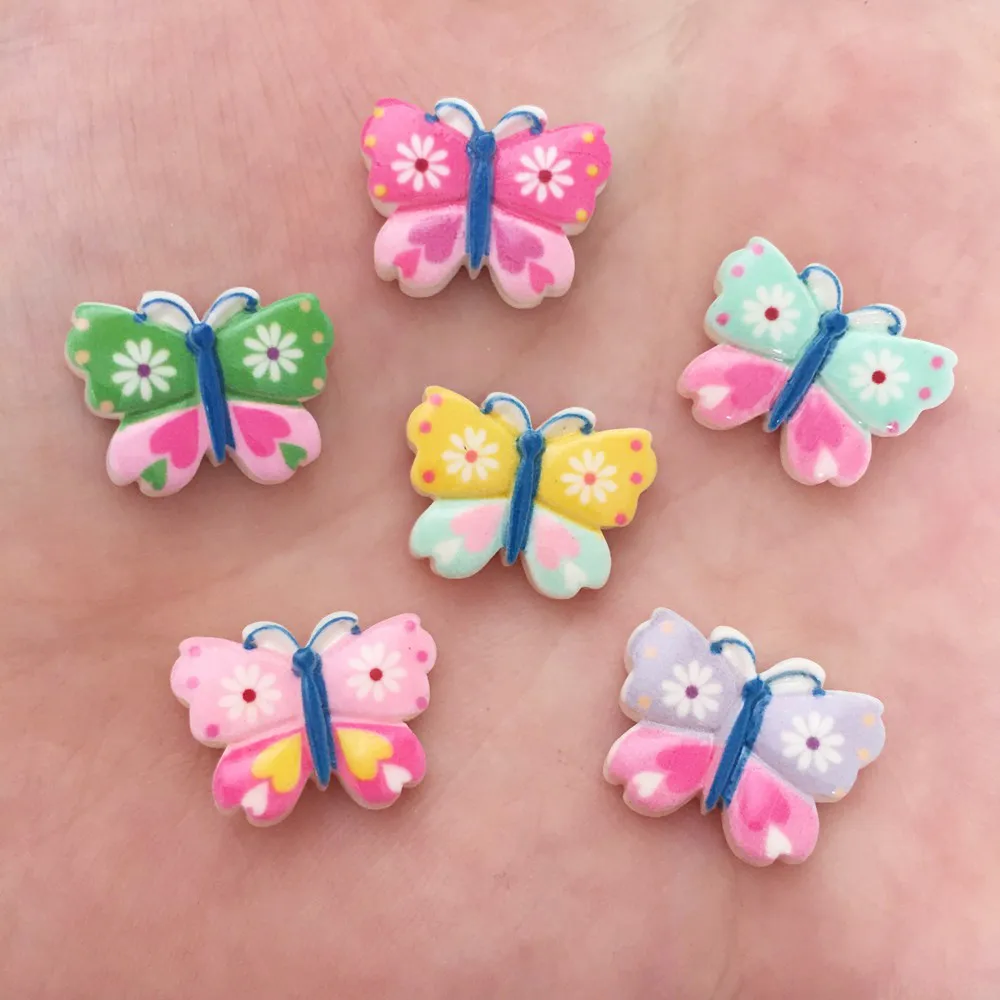 Resin 13 *17mm Lovely Mini Mix Colorful Butterfly Flatback Cabochon Stone 50PCS Scrapbook DIY Crafts OF574*5
Resin 13 *17mm Lovely Mini Mix Colorful Butterfly Flatback Cabochon Stone 50PCS Scrapbook DIY Crafts OF574*5
