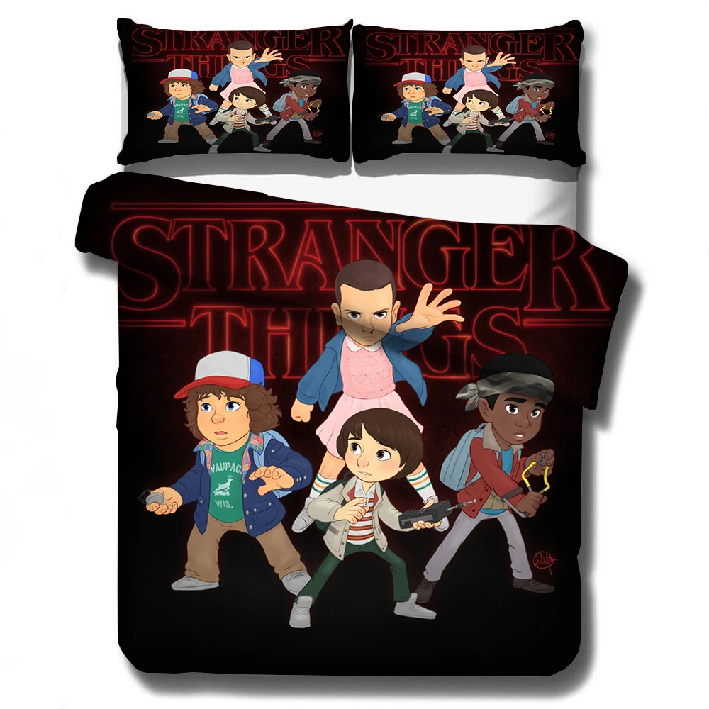 Stranger Things Bedding Set Duvet Covers Pillowcases Science Fiction Movies Comforter Bedding Set Bedclothes Bed Linen(NO sheet)
Stranger Things Bedding Set Duvet Covers Pillowcases Science Fiction Movies Comforter Bedding Set Bedclothes Bed Linen(NO sheet)