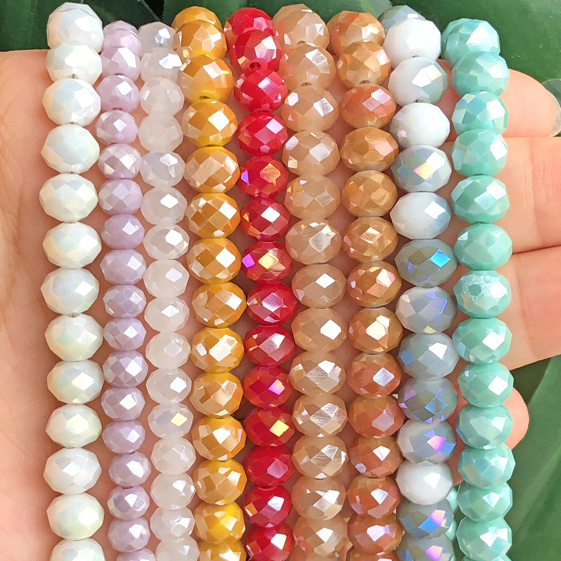 AAA Faceted AB Colors Rondelle Crystal Glass Beads Loose Spacer Beads For Diy Jewelry Making Bracelet Accessories Findings 15"
AAA Faceted AB Colors Rondelle Crystal Glass Beads Loose Spacer Beads For Diy Jewelry Making Bracelet Accessories Findings 15"