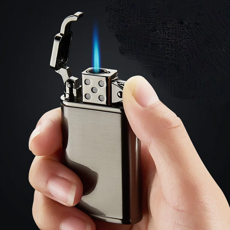 Portable Outdoor Barbecue Ignition Cigarette Lighter Metal Small Spray Gun Butane Windproof Gas Lighter Point Cigar
Portable Outdoor Barbecue Ignition Cigarette Lighter Metal Small Spray Gun Butane Windproof Gas Lighter Point Cigar
