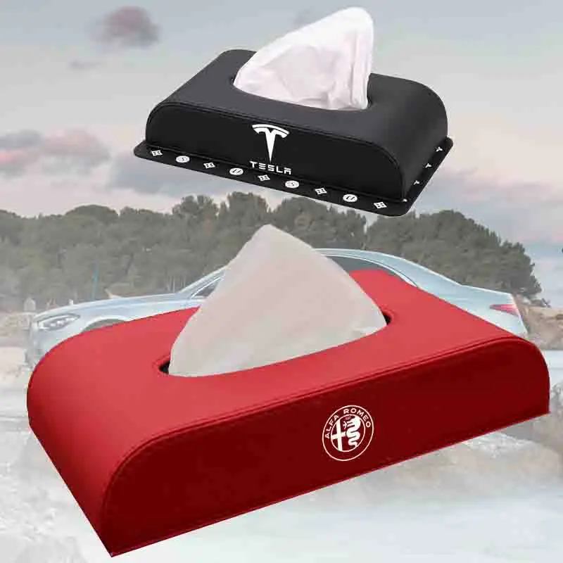 Car Logo Tissue Box PU Leather Auto Tissue Box Holder for Dacia Duster Sandero Stepway 2021 Dokker Lodgy Logan Car Accessories
Car Logo Tissue Box PU Leather Auto Tissue Box Holder for Dacia Duster Sandero Stepway 2021 Dokker Lodgy Logan Car Accessories