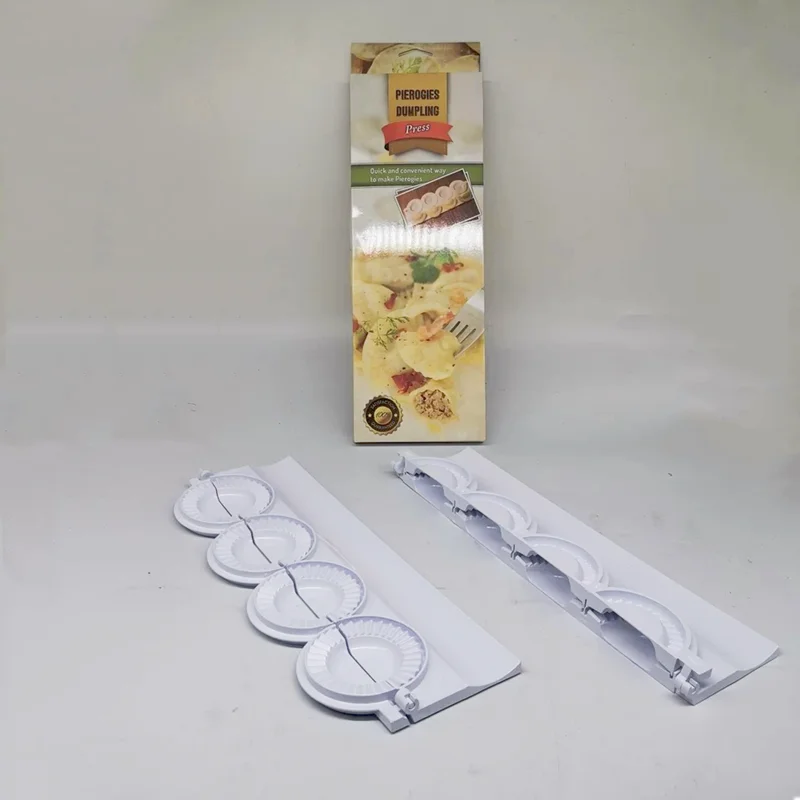 2021 New DIY Pierogies Dumplings Maker Mold 4holes Household KitchenTools Fondant Tool Cake Decoration Tools Mousse Chocolate
2021 New DIY Pierogies Dumplings Maker Mold 4holes Household KitchenTools Fondant Tool Cake Decoration Tools Mousse Chocolate