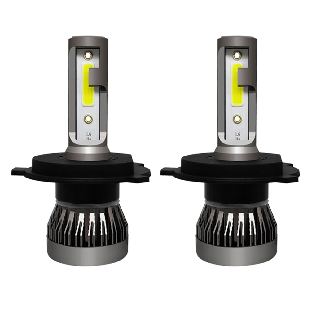 

1 Pair High Brightness Mini COB H4/H11/9005/9006 72W 6000K Car Headlight LED Bulbs ALL-IN-ONE Hi/ Low Conversion Kit