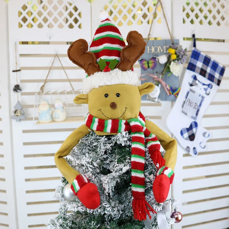 with Hand Snowman Tree Topper Christmas Eve Cartoon Ornament Festival Non-Woven Lovely Christmas Tree Toppers Party Gift Xmas
with Hand Snowman Tree Topper Christmas Eve Cartoon Ornament Festival Non-Woven Lovely Christmas Tree Toppers Party Gift Xmas