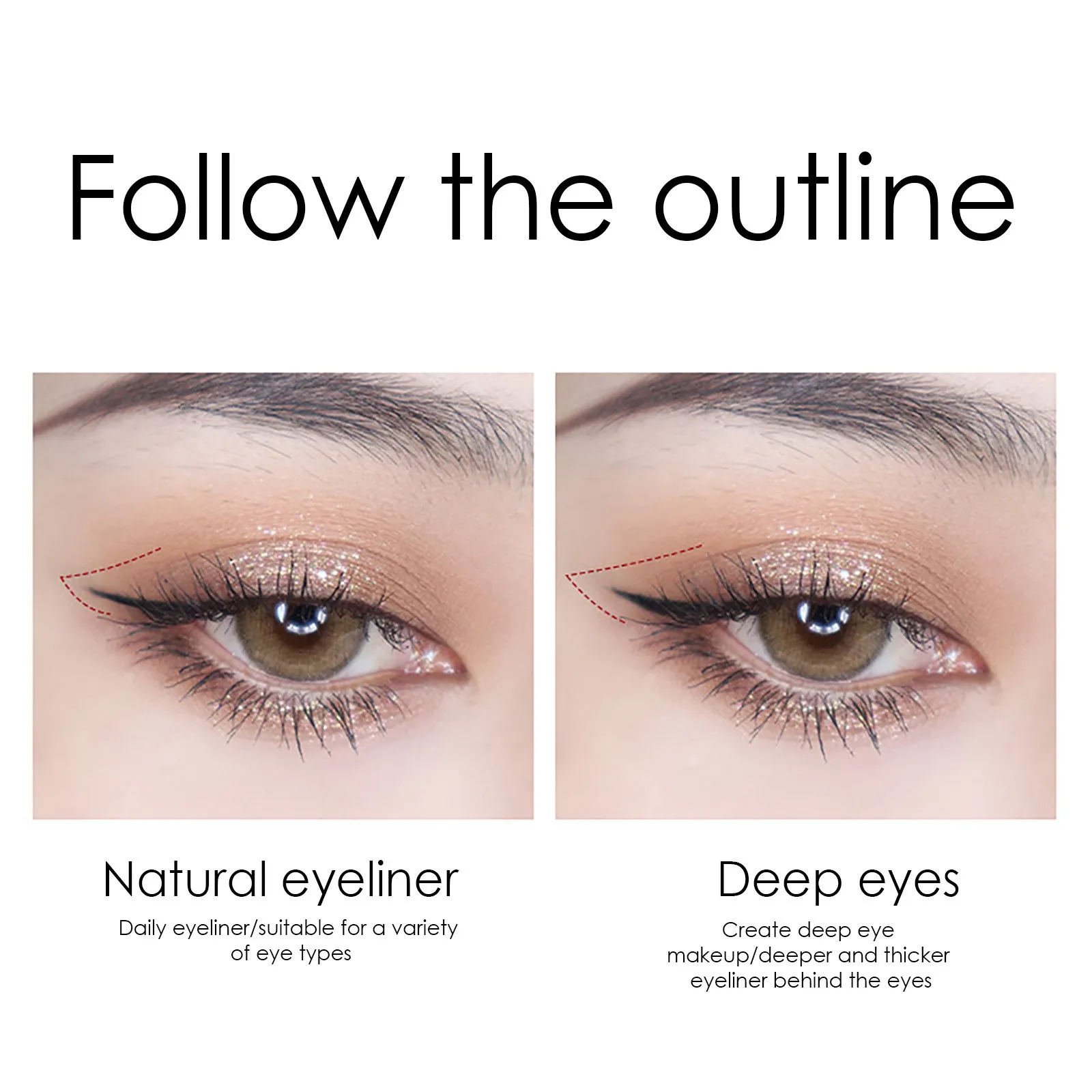 0.8ML Ring Easy To Draw Eyeliner Fast-drying Waterproof And Sweat-proof And Lasting Makeup Tool maquiagem
0.8ML Ring Easy To Draw Eyeliner Fast-drying Waterproof And Sweat-proof And Lasting Makeup Tool maquiagem