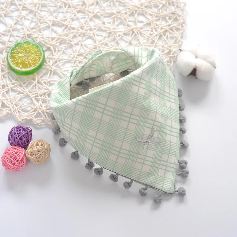 Baby Bibs Bandana Scarf Waterproof Triangle Tassels Soft Cotton Newborn Toddler Feeding Burp Cloths Infant Stuff Saliva Towel
Baby Bibs Bandana Scarf Waterproof Triangle Tassels Soft Cotton Newborn Toddler Feeding Burp Cloths Infant Stuff Saliva Towel
