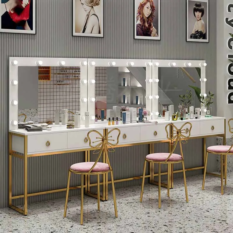 Mirrored Dresser For Bedroom Furniture With10 LED Lighted Mirror Makeup Dressing Table Barber Salon Bridal Shop Dressing Table
Mirrored Dresser For Bedroom Furniture With10 LED Lighted Mirror Makeup Dressing Table Barber Salon Bridal Shop Dressing Table