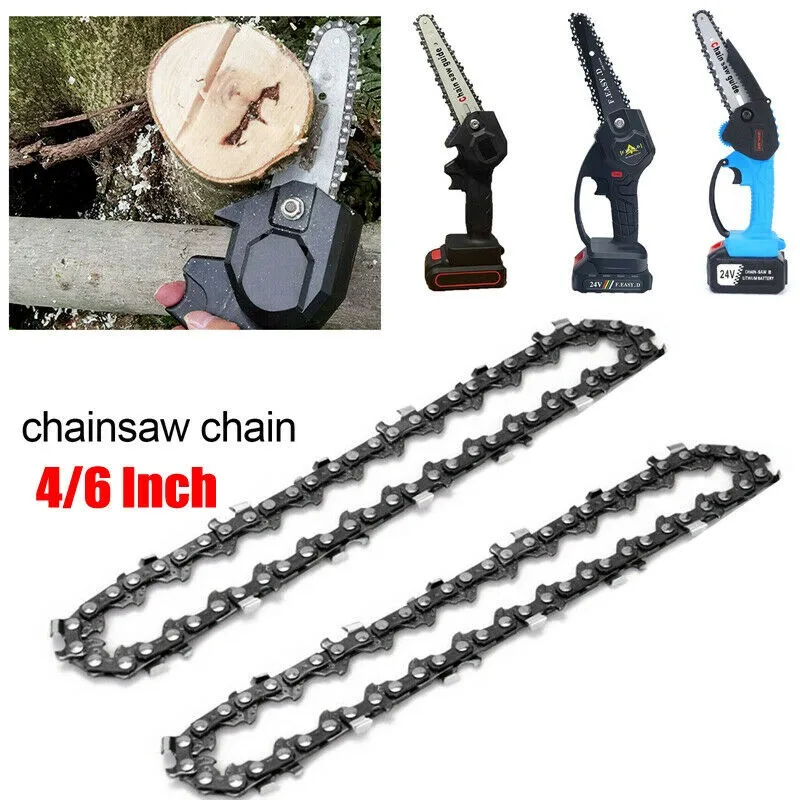 4/6/8 Inch Chainsaw Guide Bar And Saw Chain Set Fits Electric Chain Saw Wood Cutter Mini Handheld Electric Pruning Saw
4/6/8 Inch Chainsaw Guide Bar And Saw Chain Set Fits Electric Chain Saw Wood Cutter Mini Handheld Electric Pruning Saw