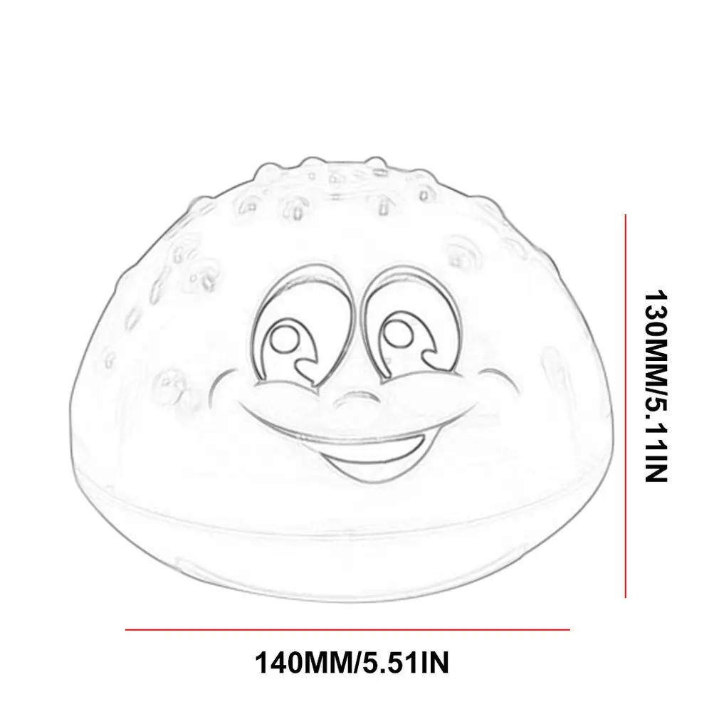 Induction Water Ball Electric Baby Bathroom Light Music Water Toys Infant Children's Impulse Induction Water Spray Toy 
Induction Water Ball Electric Baby Bathroom Light Music Water Toys Infant Children's Impulse Induction Water Spray Toy