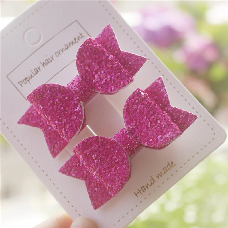 Прелестные заколки с бантами для волос, 2 предмета, блестящая заколка для волос, повседневные школьные заколки, аксессуары для волос 
Прелестные заколки с бантами для волос, 2 предмета, блестящая заколка для волос, повседневные школьные заколки, аксессуары для волос