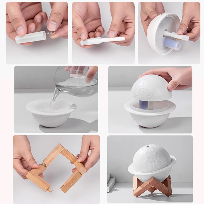 3Colors Moon Humidifier Night Lamp Home Decor Touch Switch Table Night Lamp for Bedroom Office Car Air Conditioner Humidifier
3Colors Moon Humidifier Night Lamp Home Decor Touch Switch Table Night Lamp for Bedroom Office Car Air Conditioner Humidifier