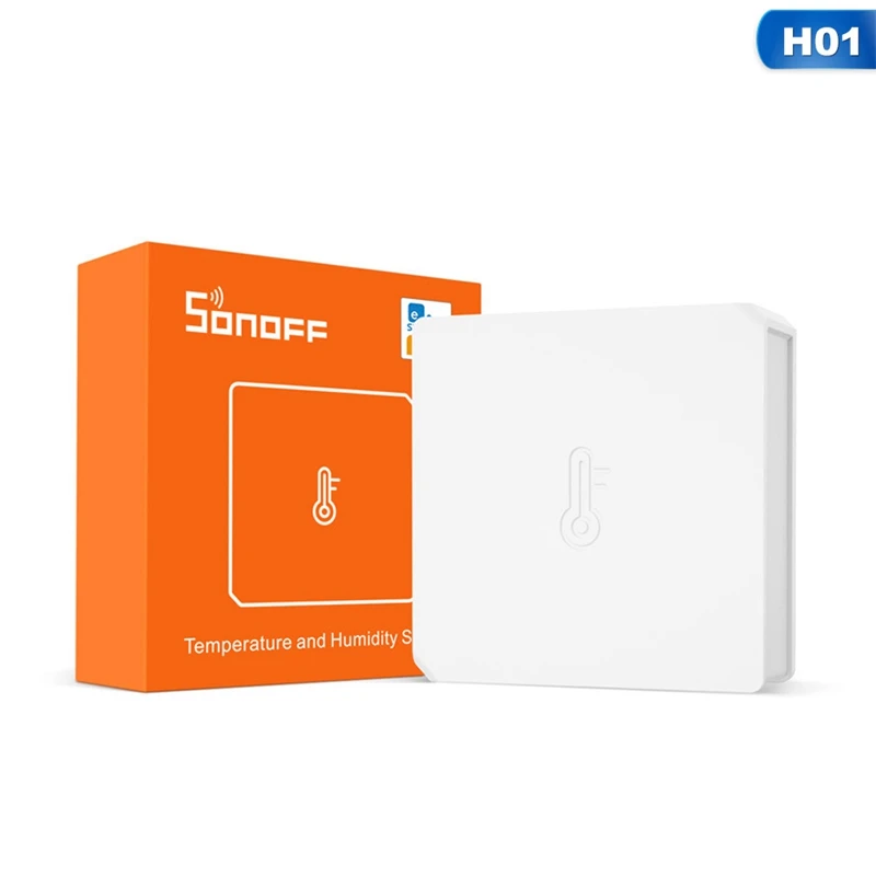SONOFF SNZB-02 Temperature and Humidity Sensor Real Time Notification Smart Home Remotel Monitor
SONOFF SNZB-02 Temperature and Humidity Sensor Real Time Notification Smart Home Remotel Monitor