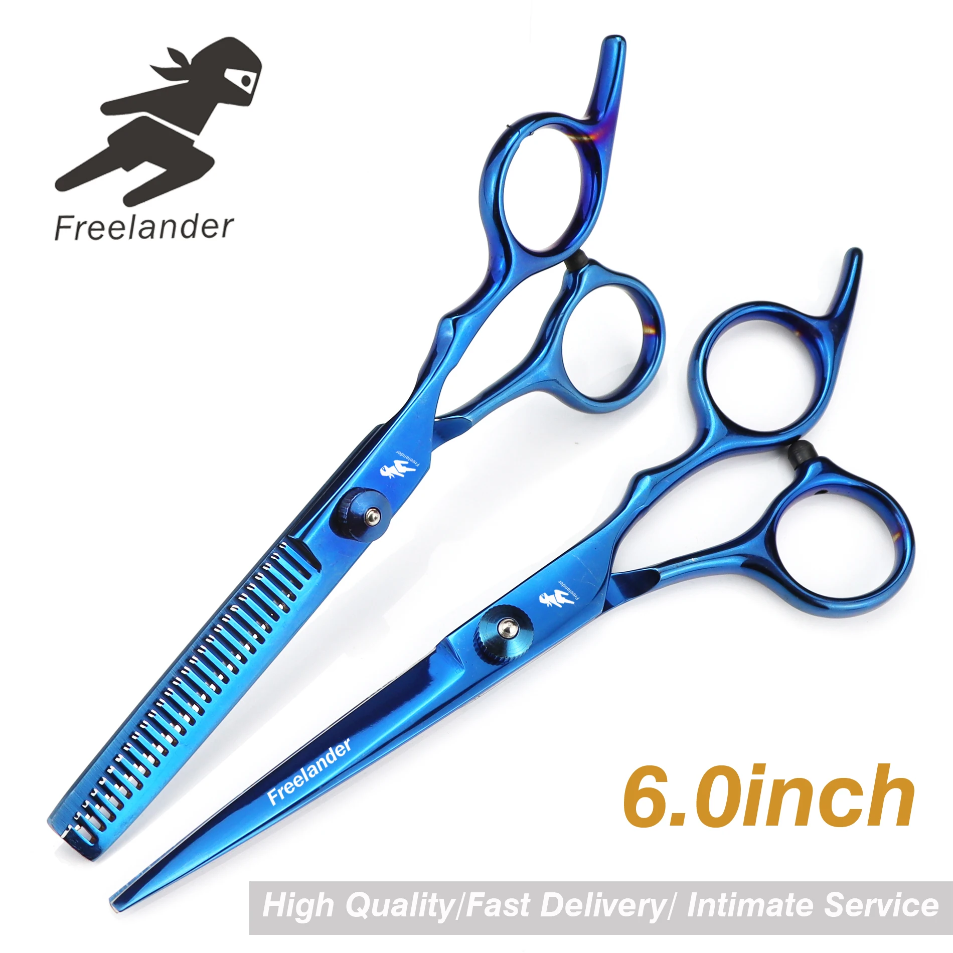 Freelander 6 inch tooth scissors flat scissors for barbers and hairdressers special fine scissors for thinning haircuts and hair 
Freelander 6 inch tooth scissors flat scissors for barbers and hairdressers special fine scissors for thinning haircuts and hair