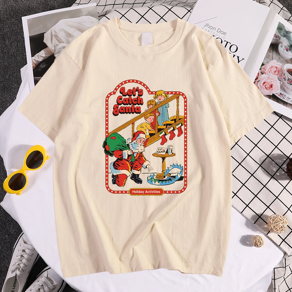 Let’S Catch Santa Printed Men'S Tshirts Fashion Comfortable Streetwear Fashino Home Short Sleeve Casual Crewneck Tshirts Mens
Let’S Catch Santa Printed Men'S Tshirts Fashion Comfortable Streetwear Fashino Home Short Sleeve Casual Crewneck Tshirts Mens