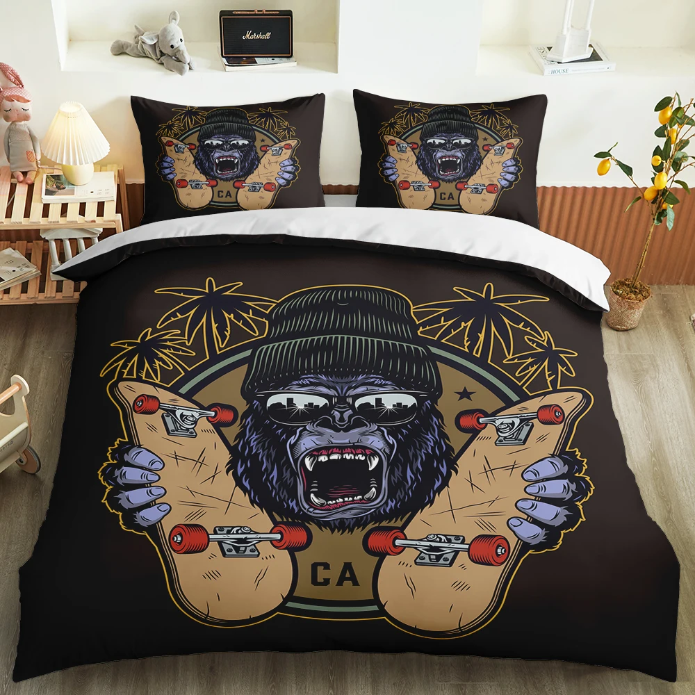 BailiPromise Wild Animals Bedding Set Bedroom 3D Print Cartoon Tiger Pillowcase Soft Duvet Cover Kids Boys Queen King Twin
BailiPromise Wild Animals Bedding Set Bedroom 3D Print Cartoon Tiger Pillowcase Soft Duvet Cover Kids Boys Queen King Twin