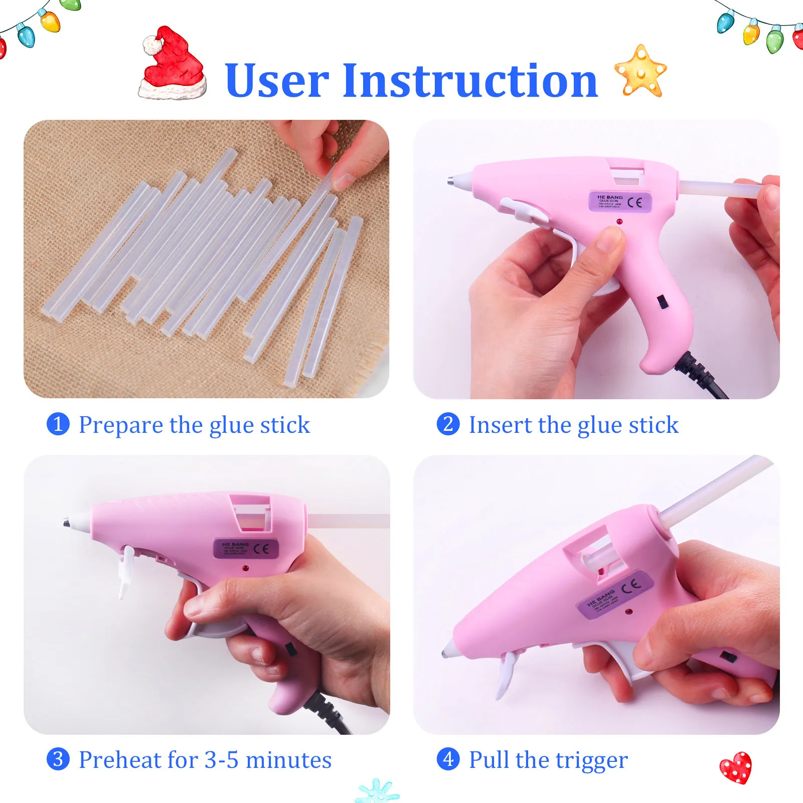 20W Pink Color Macaron Hot Melt Glue Gun Handy Heater Silicone Mini Guns Armas Power Tools Home DIY Quick Repairs 
20W Pink Color Macaron Hot Melt Glue Gun Handy Heater Silicone Mini Guns Armas Power Tools Home DIY Quick Repairs