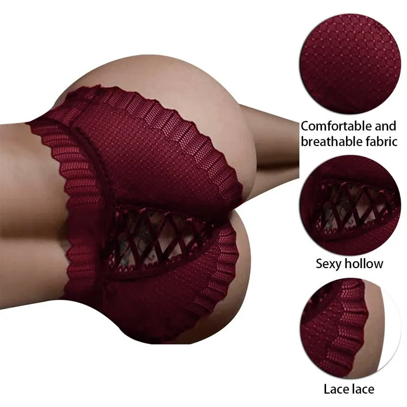Women Sexy Panties Sexy Lace High Waist G Strings Underwear Pant Hollow Out Underwear Intimates Lingerie Woman Transparent Thong
Women Sexy Panties Sexy Lace High Waist G Strings Underwear Pant Hollow Out Underwear Intimates Lingerie Woman Transparent Thong