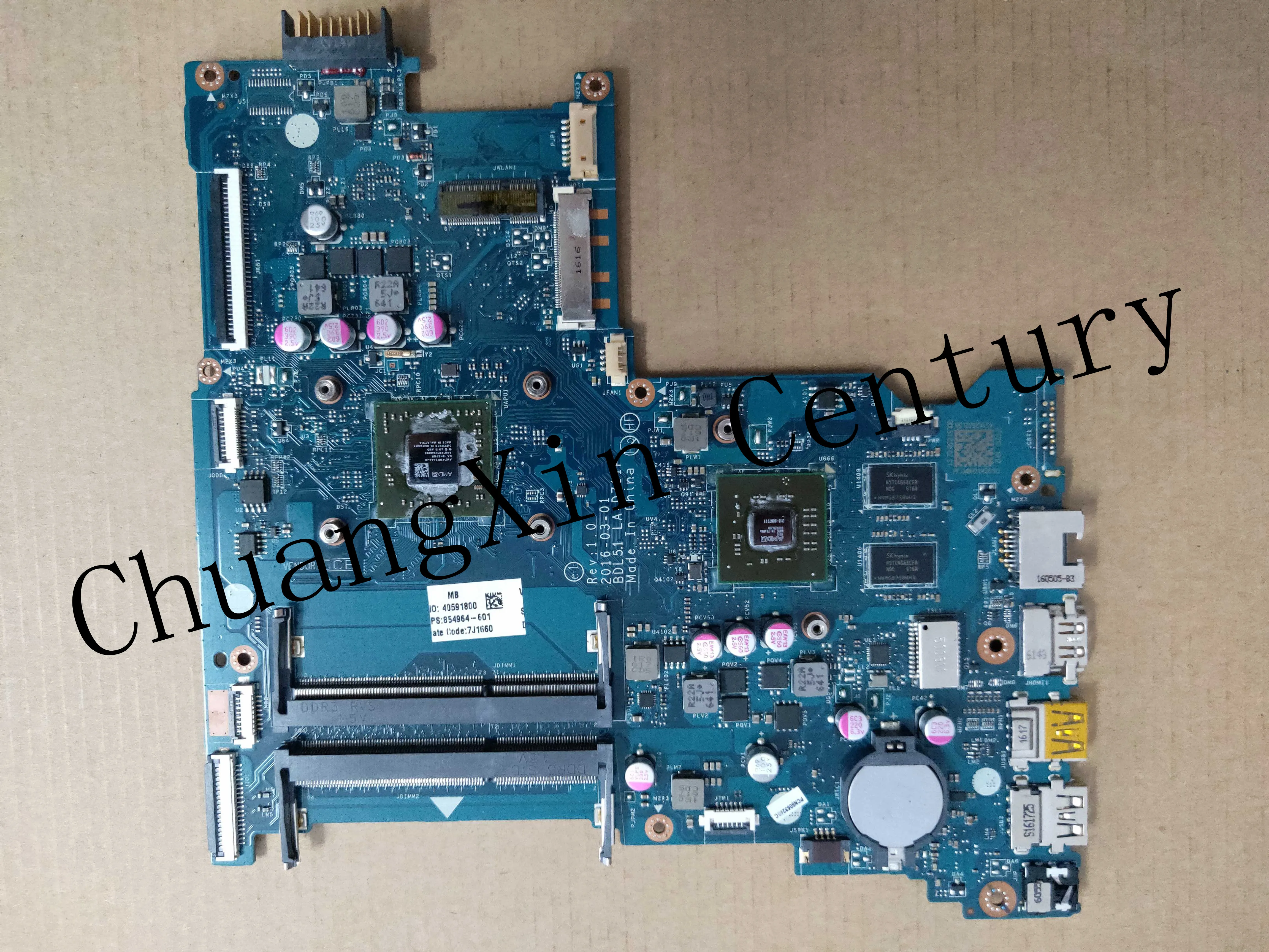 Для HP 15 BA BA021CY 255 G5 Материнская плата ноутбука 854967 601 001 854964 аккумулятор большой