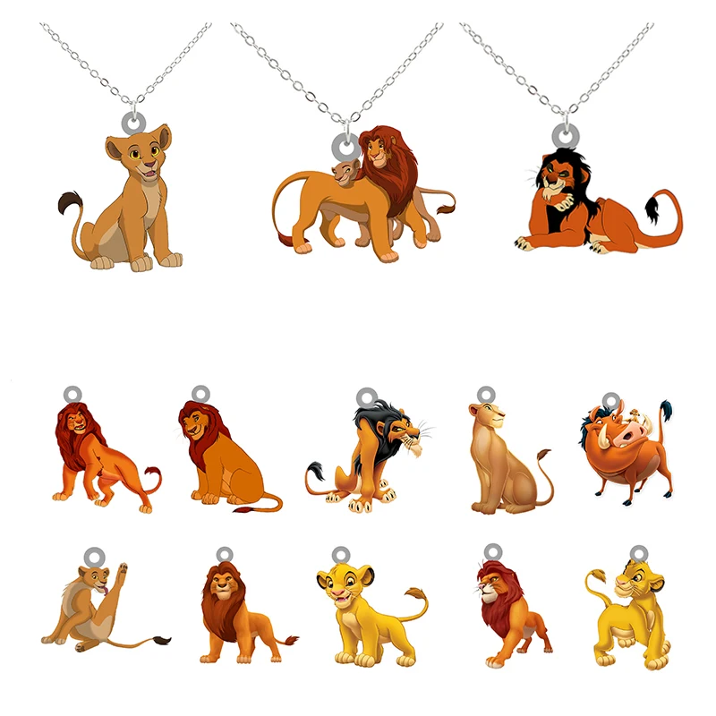 Disney The Lion King Animated Character Necklace Mighty And Mighty Lion Cartoon Necklace Necklace Acrylic Epoxy Necklace
Disney The Lion King Animated Character Necklace Mighty And Mighty Lion Cartoon Necklace Necklace Acrylic Epoxy Necklace