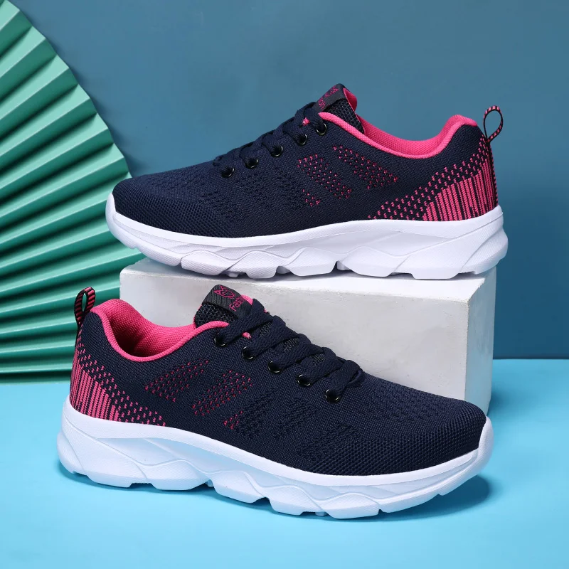 Summer Breathable Women Vulcanize Shoes Comforthable Lightweight Casual Sports Shoes for Women Lac-Up Flats Shoes Tenis Feminino
Summer Breathable Women Vulcanize Shoes Comforthable Lightweight Casual Sports Shoes for Women Lac-Up Flats Shoes Tenis Feminino