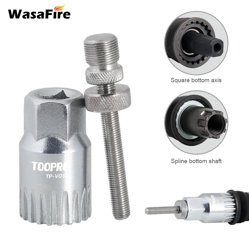 Bicycle Bottom Bracket Remover 20 Teeth Square Hole Spline Repair Wrench Mountain Road Bike Spanner Wheel Puller Removal Tools
Bicycle Bottom Bracket Remover 20 Teeth Square Hole Spline Repair Wrench Mountain Road Bike Spanner Wheel Puller Removal Tools