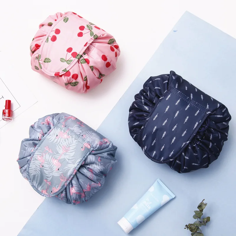 Color lazy cosmetic bag printing drawstring cosmetic bag storage bag portable travel cosmetics storage bag
Color lazy cosmetic bag printing drawstring cosmetic bag storage bag portable travel cosmetics storage bag