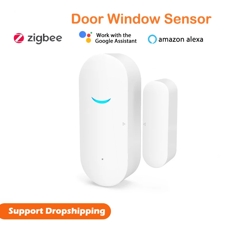 Датчик окон и дверей, смарт-детекторы открытия/закрытия дверей, смарт-датчик окон APP работает с Alexa,Google Home 
Датчик окон и дверей, смарт-детекторы открытия/закрытия дверей, смарт-датчик окон APP работает с Alexa,Google Home