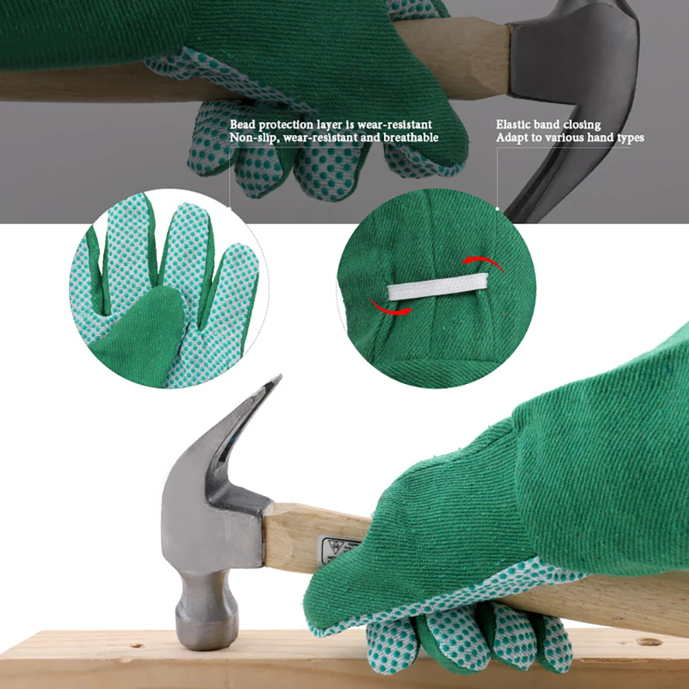 Garden Gloves Anti-slip Wear-resistant Breathable Breathable Garden Gloves for Planting Gardening Working Gloves
Garden Gloves Anti-slip Wear-resistant Breathable Breathable Garden Gloves for Planting Gardening Working Gloves