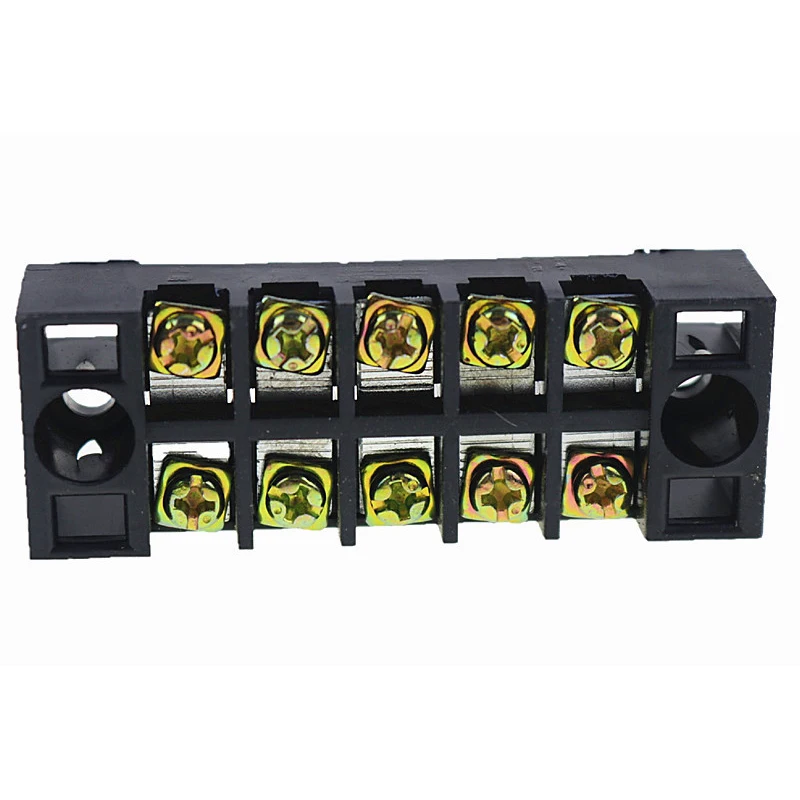 Blocks Dual row Screw Terminal Block Set Circuit 5 position Auto Marine Power Distribution Bar
Blocks Dual row Screw Terminal Block Set Circuit 5 position Auto Marine Power Distribution Bar