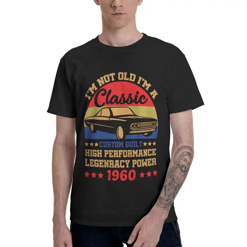 I Not Old Im A Classic Best Gift Idea 1960 футболка на день рождения Мужская футболка с коротким рукавом хлопковая футболка на День Благодарения Рождество
I Not Old Im A Classic Best Gift Idea 1960 футболка на день рождения Мужская футболка с коротким рукавом хлопковая футболка на День Благодарения Рождество