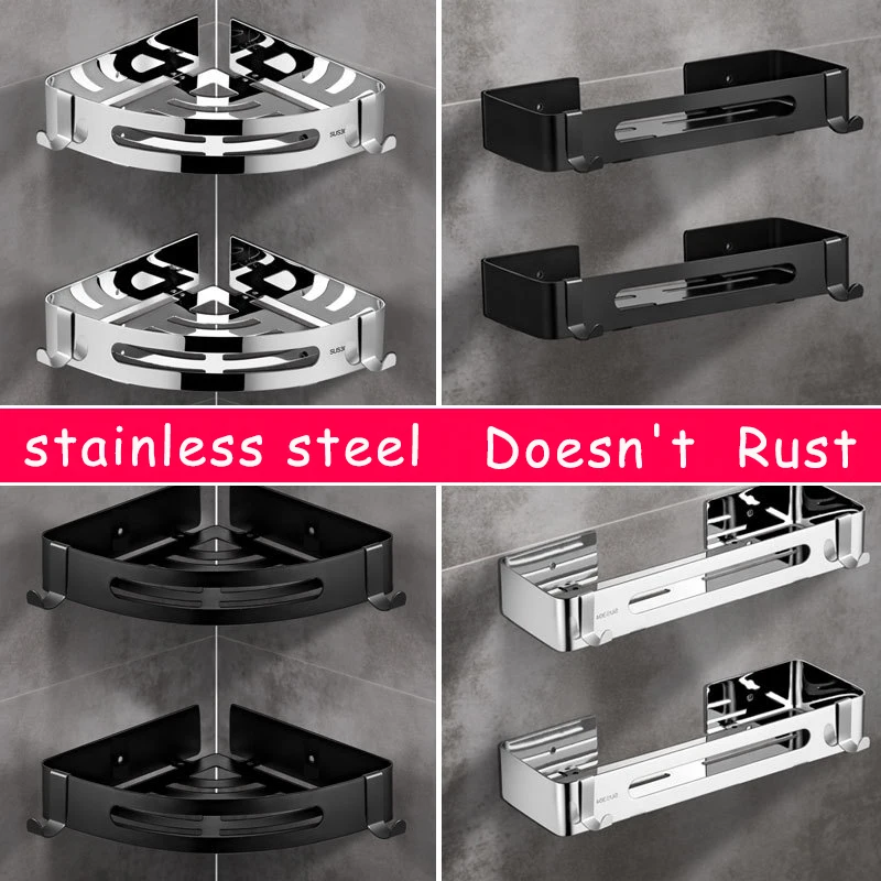 Wall Holder Corner Storage Rack Corner Bathroom Shelf Storage Organizer Kitchen Home Shower Shelf Rack Bathroom Fixtures
Wall Holder Corner Storage Rack Corner Bathroom Shelf Storage Organizer Kitchen Home Shower Shelf Rack Bathroom Fixtures