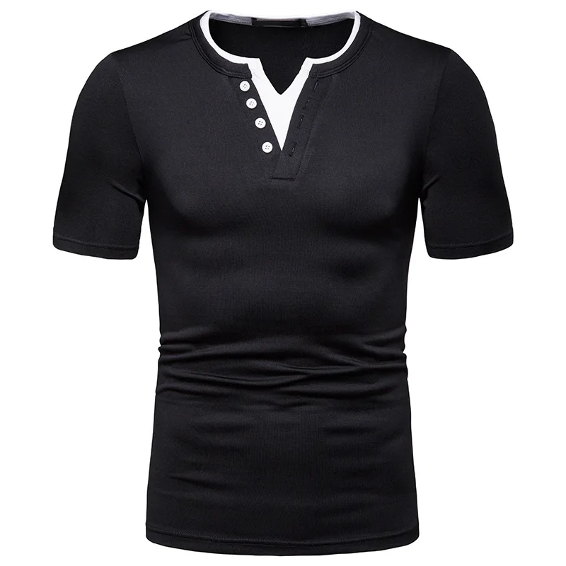 Mens Hit Color V Neck T Shirts Nice Brand New Slim Fit Short Sleeve T Shirt Men Clothes Summer Casual Basic T-shirt Male Tops
Mens Hit Color V Neck T Shirts Nice Brand New Slim Fit Short Sleeve T Shirt Men Clothes Summer Casual Basic T-shirt Male Tops