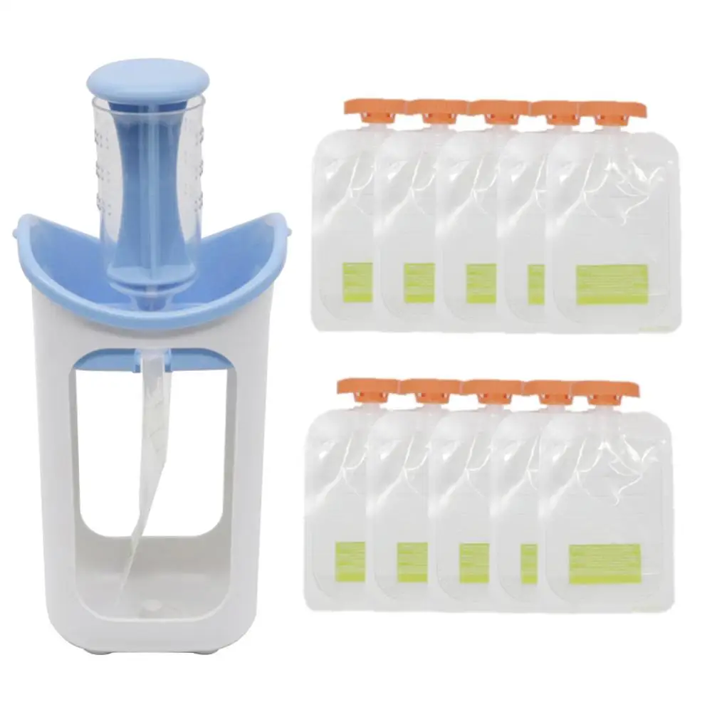 Baby Food Squeeze Station Distributor Organizor Storage Containers Set Fruit Puree Packing Machine Baby Food Maker Dropshipping
Baby Food Squeeze Station Distributor Organizor Storage Containers Set Fruit Puree Packing Machine Baby Food Maker Dropshipping