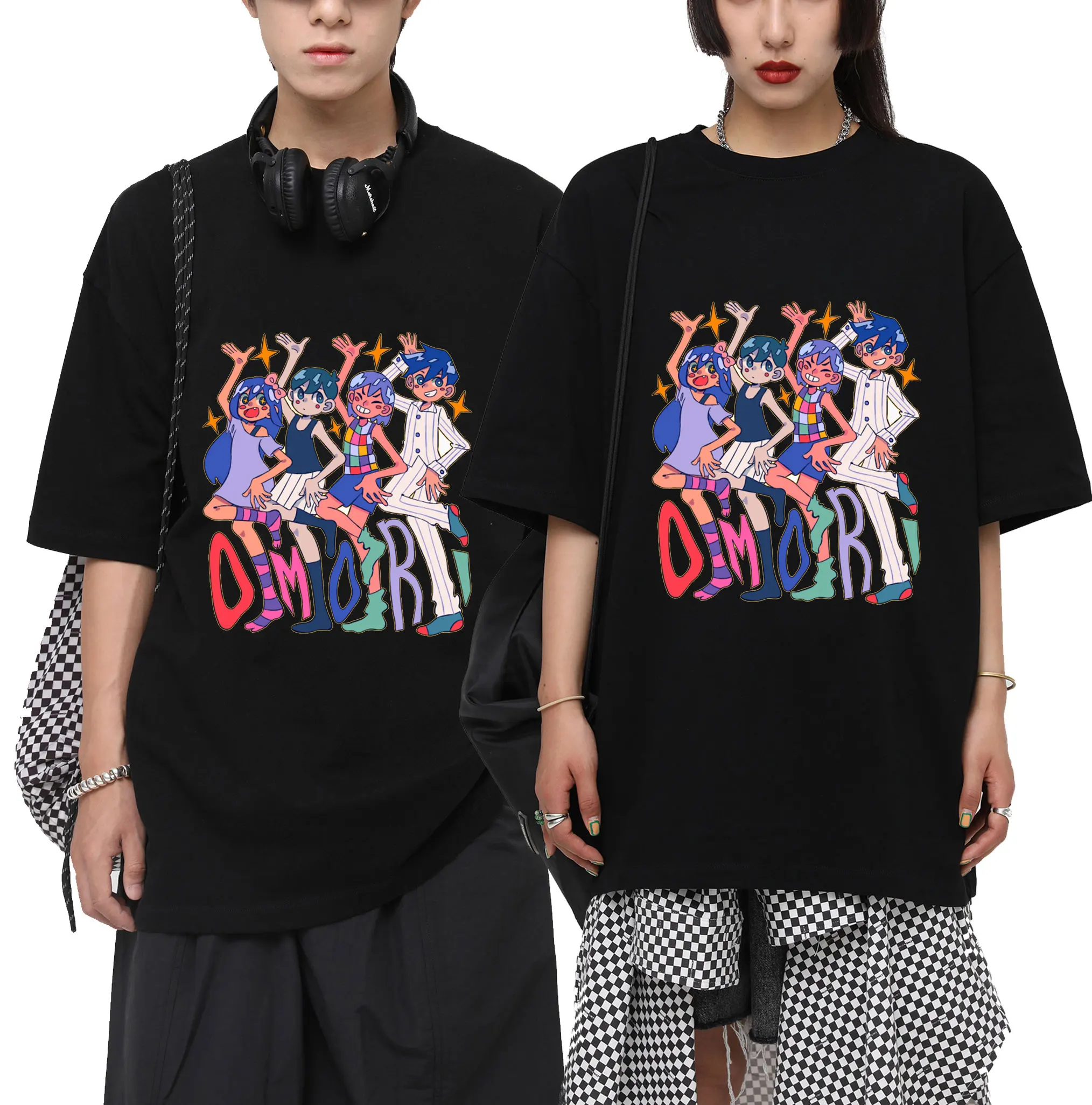 Cute Cartoon Anime Tshirt Omori Graphics Print T-shirt New Men Women Oversized Loose Tees Psychological Horror Rpg Game T Shirts
Cute Cartoon Anime Tshirt Omori Graphics Print T-shirt New Men Women Oversized Loose Tees Psychological Horror Rpg Game T Shirts