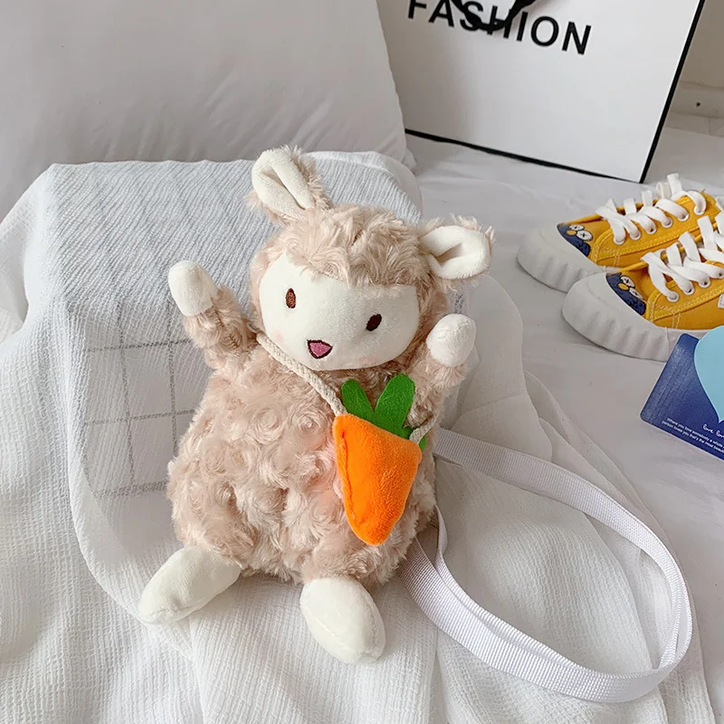 Lamb bag lady cute plush bag messenger bag lamb cute mobile phone bag
Lamb bag lady cute plush bag messenger bag lamb cute mobile phone bag