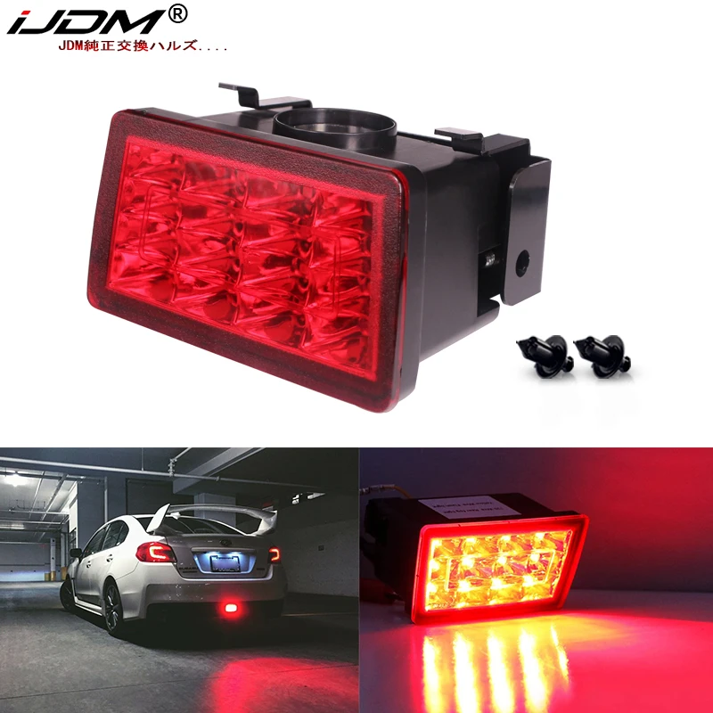 iJDM F1 Style LED Rear Foglamp For 2011-up Subaru WRX/STi Impreza XV Crosstrek, Strobe Flashing Feature LED Rear Fog, Tail/Brake
iJDM F1 Style LED Rear Foglamp For 2011-up Subaru WRX/STi Impreza XV Crosstrek, Strobe Flashing Feature LED Rear Fog, Tail/Brake