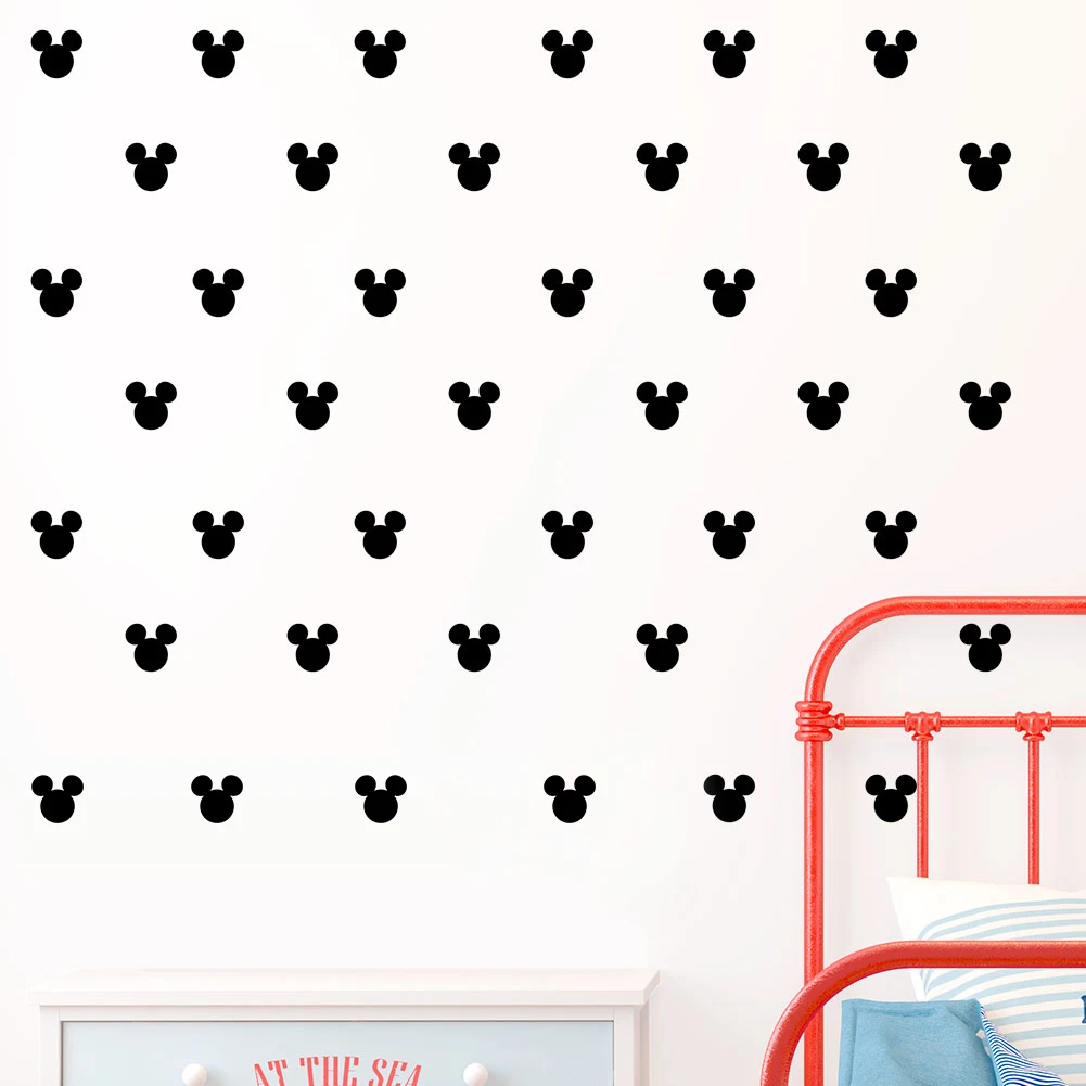 Мультфильм Дисней Микки Минни наклейки на стену для детской комнаты спальни