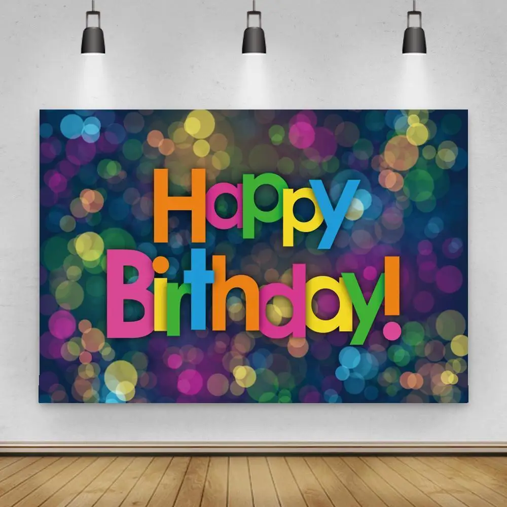Light Polka Dots Bokeh Happy Birthday Backdrops Girl Portrait Abstract Photo Backgrounds Sweet 15 16 Years Prom Decor Vinyl
Light Polka Dots Bokeh Happy Birthday Backdrops Girl Portrait Abstract Photo Backgrounds Sweet 15 16 Years Prom Decor Vinyl