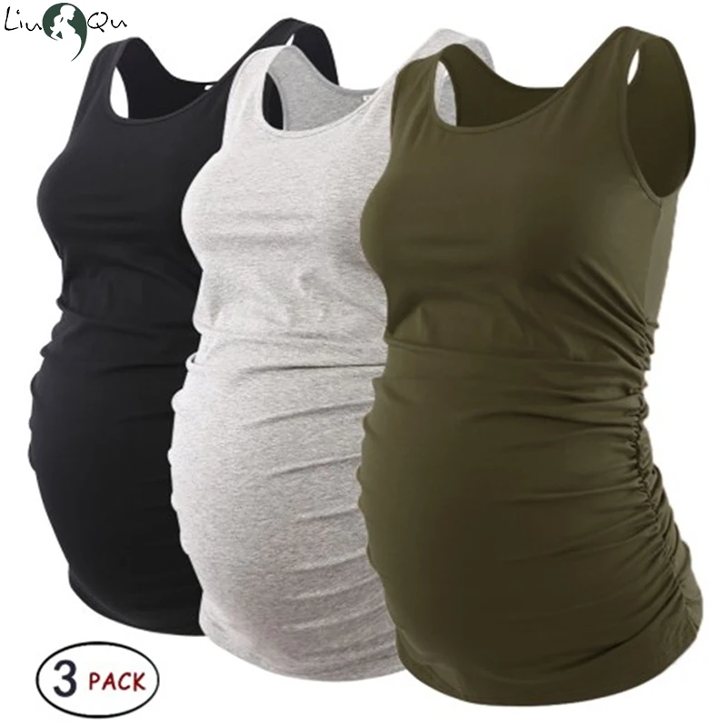 Майка для беременных, с боковыми рюшами, хлопчатобумажная одежда для беременных
Майка для беременных, с боковыми рюшами, хлопчатобумажная одежда для беременных